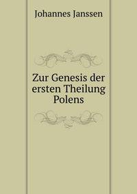 Zur Genesis der ersten Theilung Polens