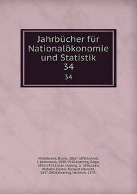 Jahrbcher fr Nationalkonomie und Statistik. 34
