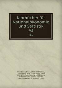 Jahrbcher fr Nationalkonomie und Statistik. 43
