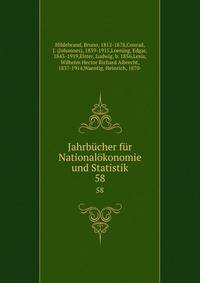 Jahrbcher fr Nationalkonomie und Statistik. 58
