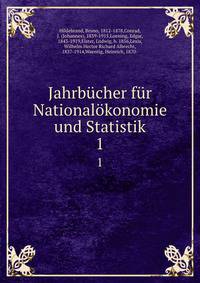 Jahrbucher fur Nationalokonomie und Statistik