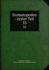Stomatopoden : erster Teil. 33
