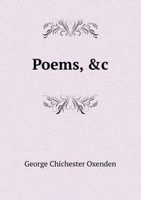 Poems, &amp;c
