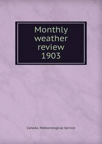 Monthly weather review. 1903