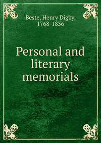 Personal and literary memorials