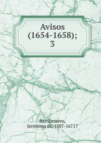 Avisos (1654-1658);. 3