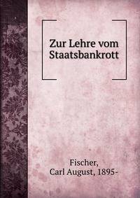 Zur Lehre vom Staatsbankrott