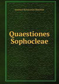 Quaestiones Sophocleae