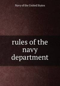 rules of the navy department