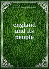 england and its people