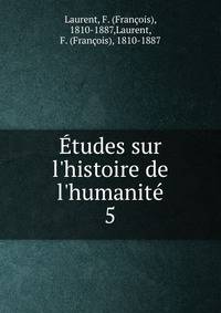 ?tudes sur l'histoire de l'humanit?