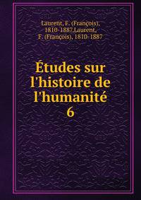 ?tudes sur l'histoire de l'humanit?