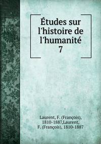 ?tudes sur l'histoire de l'humanit?