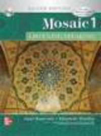 Mosaic One Listening & Speaking (+ Audio CD)