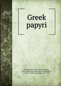 Greek papyri