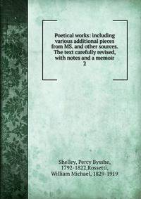 Poetical works: including various additional pieces from MS. and other sources. The text carefully revised, with notes and a memoir. 2