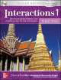 Interactions 1 Writing