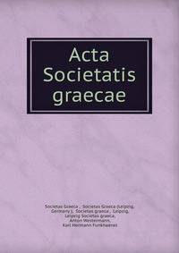 Acta Societatis graecae