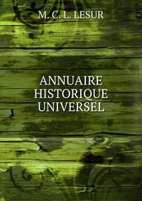 ANNUAIRE HISTORIQUE UNIVERSEL