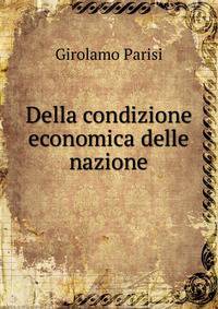 Della condizione economica delle nazione