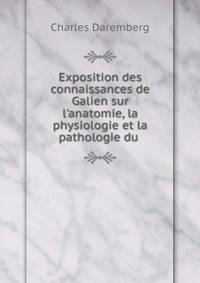 Exposition des connaissances de Galien sur l'anatomie, la physiologie et la pathologie du .