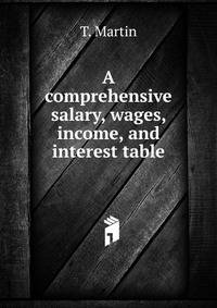 A comprehensive salary, wages, income, and interest table