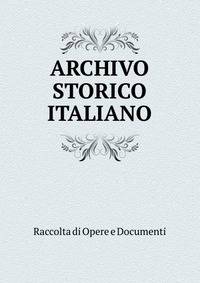 ARCHIVO STORICO ITALIANO