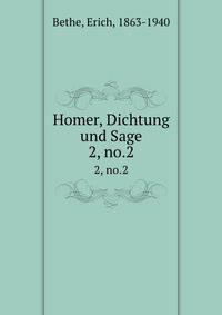 Homer, Dichtung und Sage. 2, no.2