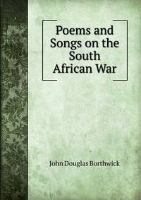 Poems and Songs on the South African War