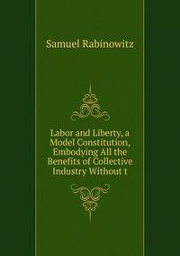 Labor and Liberty, a Model Constitution, Embodying All the Benefits of Collective Industry Without t