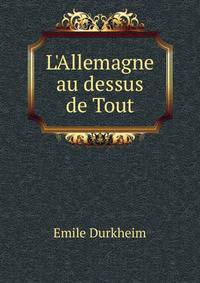 L'Allemagne au dessus de Tout