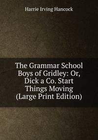 The Grammar School Boys of Gridley: Or, Dick a Co. Start Things Moving (Large Print Edition)