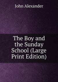 The Boy and the Sunday School (Large Print Edition)