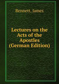 Lectures on the Acts of the Apostles (German Edition)