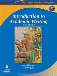 Introduction to Academic Writing. 3rd Edition