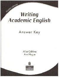 Writing Academic English: Answer Key