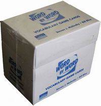 Word by Word Basic Picture Dictionary. Second edition. Vocabulary Game Cards
