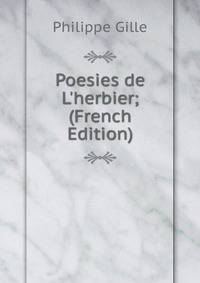 Poesies de L'herbier; (French Edition)