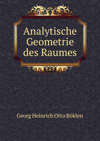 Analytische Geometrie des Raumes