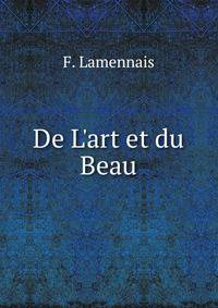 De L'art et du Beau