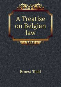 A Treatise on Belgian law