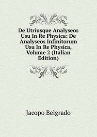 De Utriusque Analyseos Usu In Re Physica: De Analyseos Infinitorum Usu In Re Physica, Volume 2 (Italian Edition)