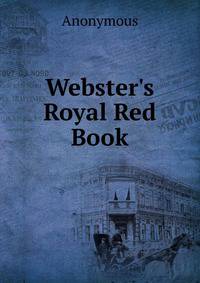 Webster's Royal Red Book