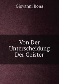 Von Der Unterscheidung Der Geister