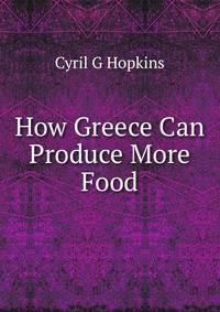 How Greece Can Produce More Food