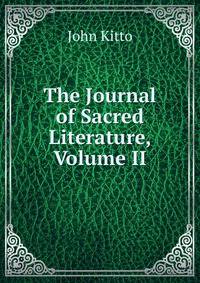 The Journal of Sacred Literature, Volume II