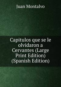 Capitulos que se le olvidaron a Cervantes (Large Print Edition) (Spanish Edition)