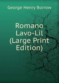 Romano Lavo-Lil (Large Print Edition)