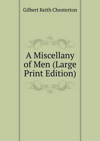 A Miscellany of Men (Large Print Edition)
