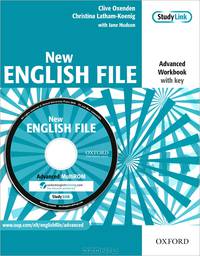 New English File: Six-level General English Course for Adults. Advanced level. Workbook with Key (+ CD-ROM)